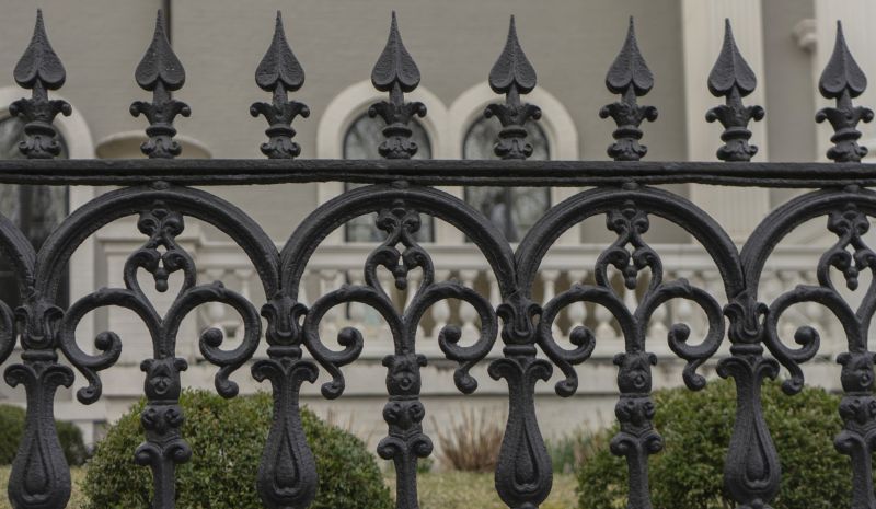 Cast Iron Fence Installation